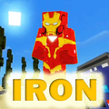 Iron Superhero Game Mod MCPE