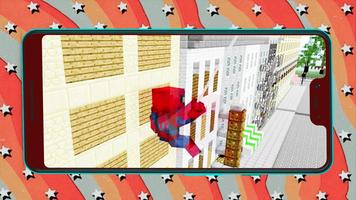 Spider-Man Game Minecraft Mod capture d'écran 1