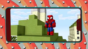 Spider-Man Game Minecraft Mod ảnh chụp màn hình 2