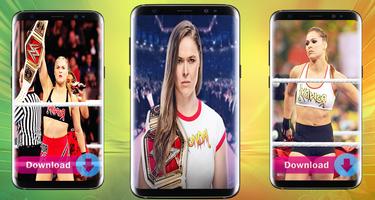 Wallpaper for Wrestling Ronda Rousey HD Image capture d'écran 1