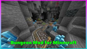 Dungeons Minecraft mod Master 海報