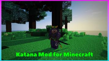 Katana Mod Minecraft постер