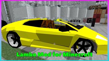 Lamborghini Mod for Minecraft poster