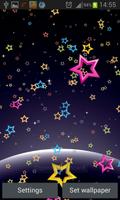 Stars Live Wallpaper اسکرین شاٹ 3