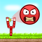 Angry Knock Down Ball أيقونة