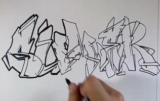 Pas à pas dessiner des graffitis capture d'écran 3