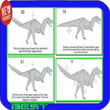 Étapes faciles pour desiner le meilleur dinosaorus icône