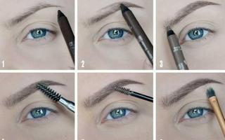 Steps to Form Eyebrows for Beginners poster