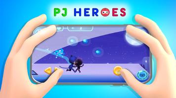 Heroes Mask: Adventure PJ Game ảnh chụp màn hình 1