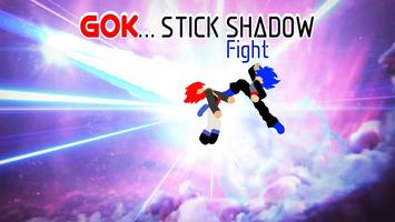 Gok Stickman - God Shadow Fight War Affiche