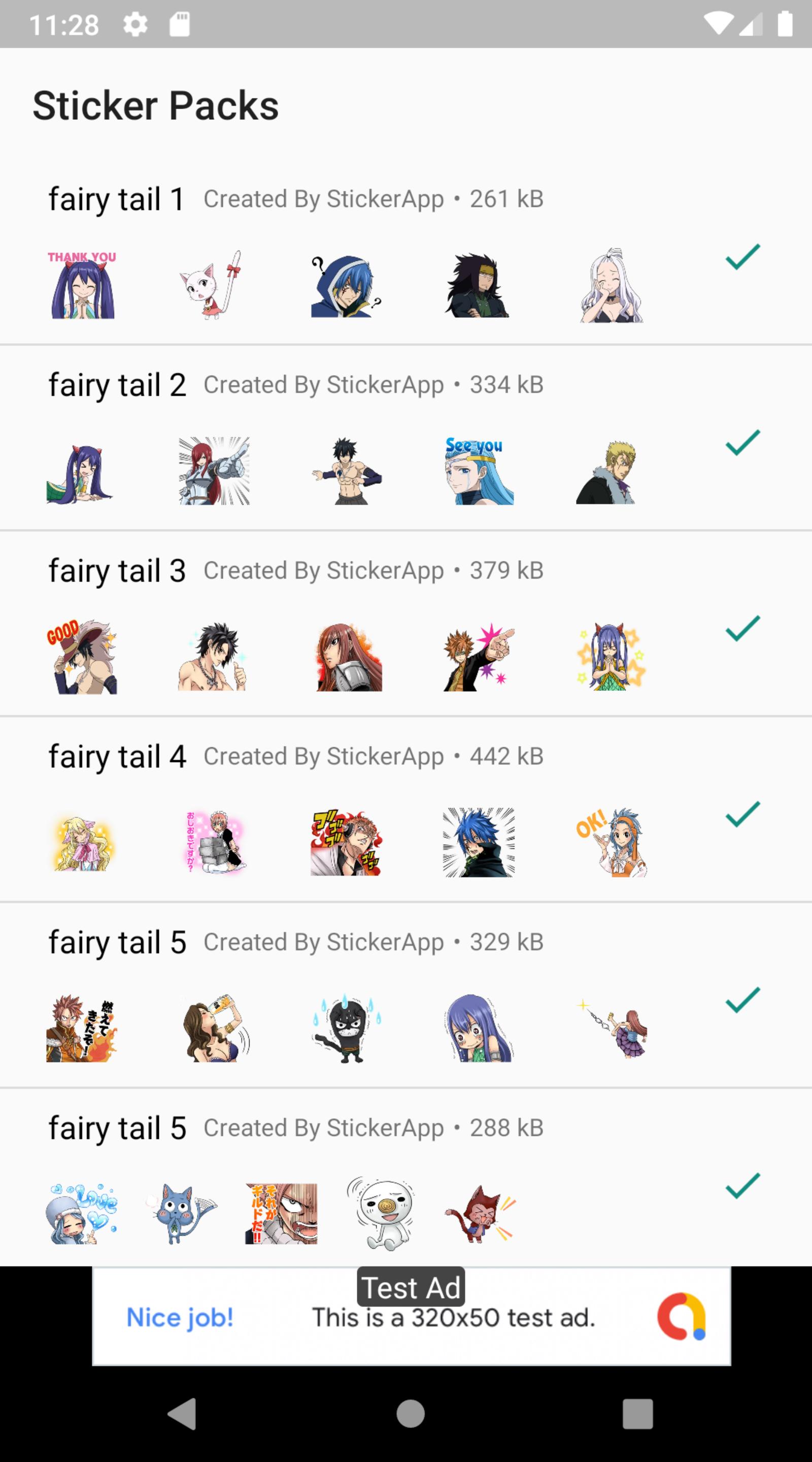 Fairy Tail Sticker Wa For Android Apk Download