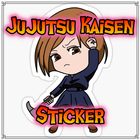 Jujutsu Kaisen Sticker For Wha icône