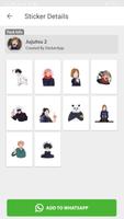 Jujutsu Kaisen Sticker For Wha imagem de tela 3