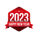 Bonne Année 2023 Autocollants