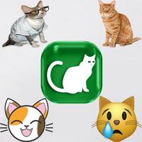 StickerApps : Lux WhatsCats Stickers Affiche