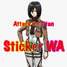 Attack On Tittan Sticker WA आइकन