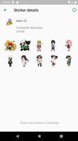 Konoha Sticker Wa ภาพหน้าจอ 2