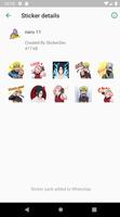 Konoha Sticker Wa ảnh chụp màn hình 3