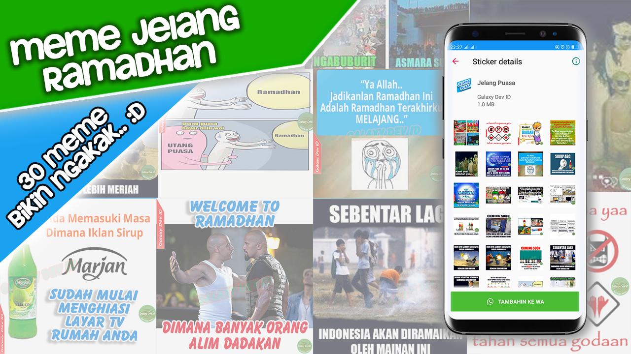 Sticker Wa Meme Kocak Ramadhan Lebaran For Android Apk Download