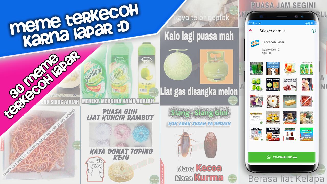 Sticker Wa Meme Kocak Ramadhan Lebaran For Android Apk Download