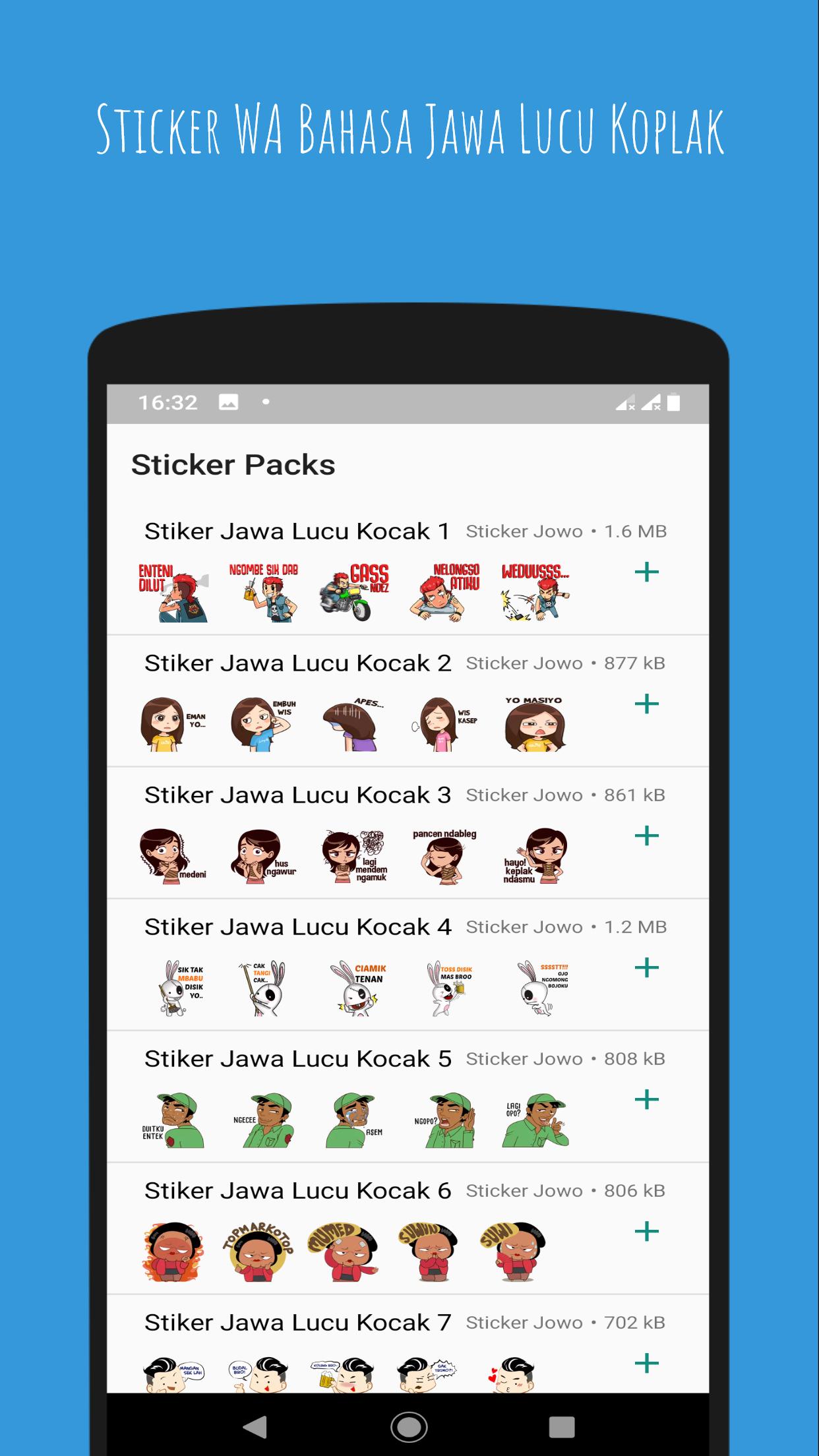 Sticker Wa Bahasa Jawa Lucu Koplak For Android Apk Download