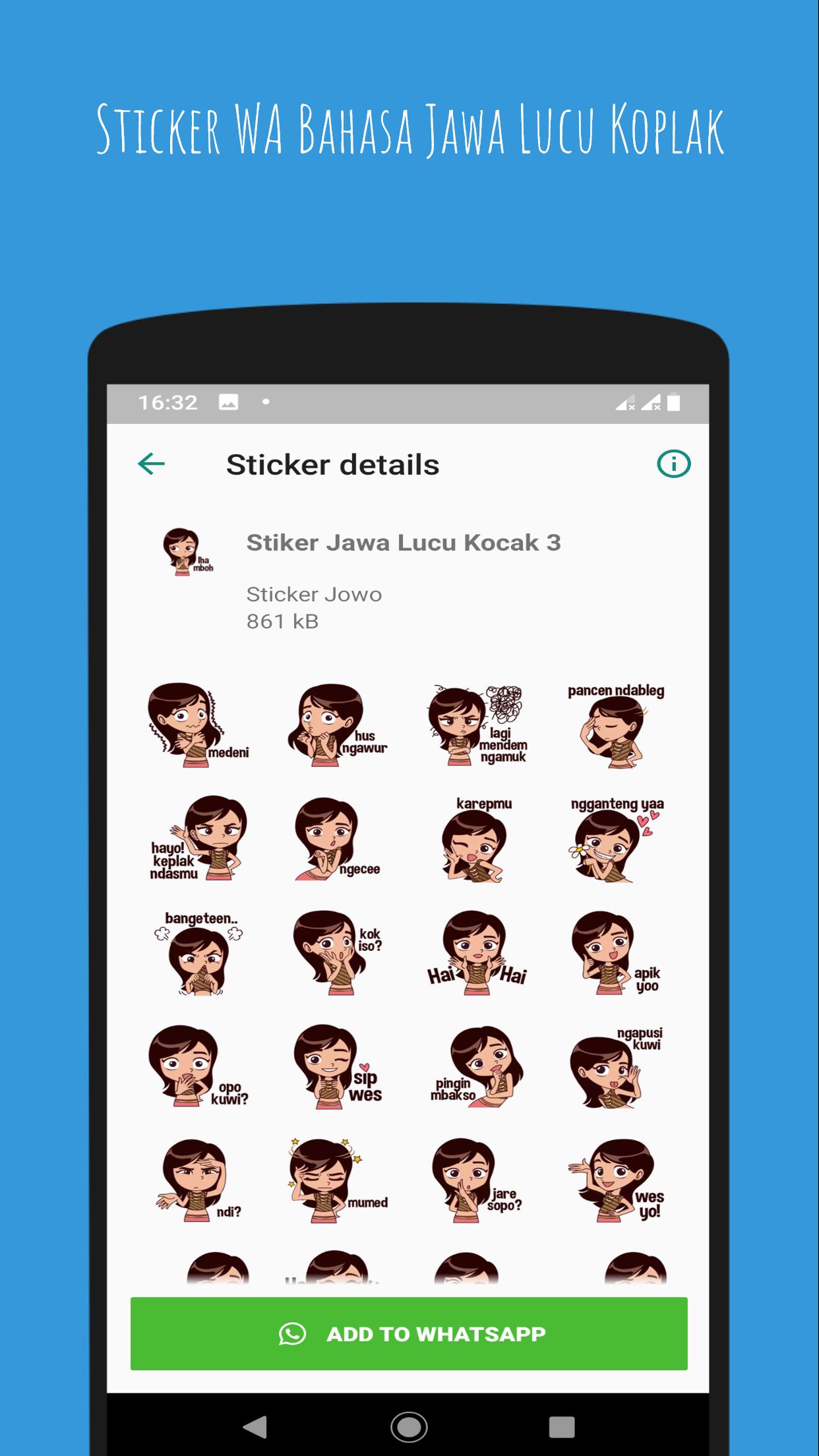 Sticker Wa Bahasa Jawa Lucu Koplak For Android Apk Download