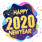 Stickers Bonne année 2020 icône
