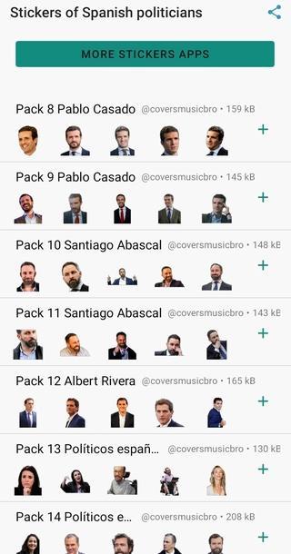 Stickers de Políticos Españoles para WhatSapp for Android - APK Download