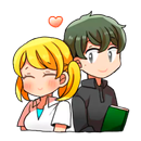 Anime love Stickers for whatsapp APK