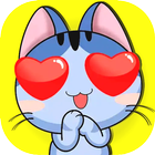Cute Cat Stickers for WhatsApp icon