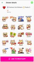 Cute Cat Stickers for WhatsApp screenshot 2
