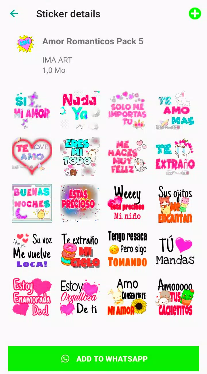 Stickers romanticos y frases de amor para WhatsApp APK for Android Download