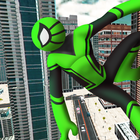 Amazing Green Stick Spider - Gangster Rope Man icône