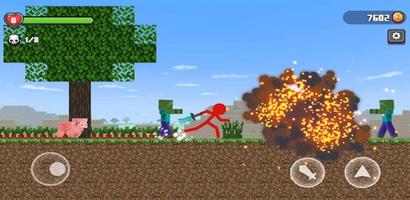 Stickman vs Craftman Guide ảnh chụp màn hình 2