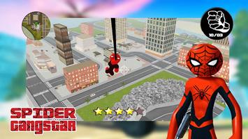 Free battleground fire : Spider Stickman RopeHero تصوير الشاشة 1