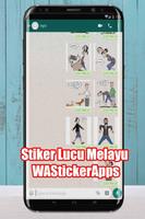 Stiker Lucu Melayu StickerApps capture d'écran 3