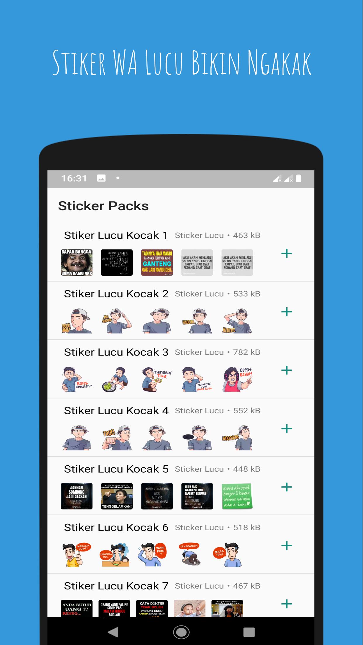 Stiker Wa Lucu Bikin Ngakak For Android Apk Download