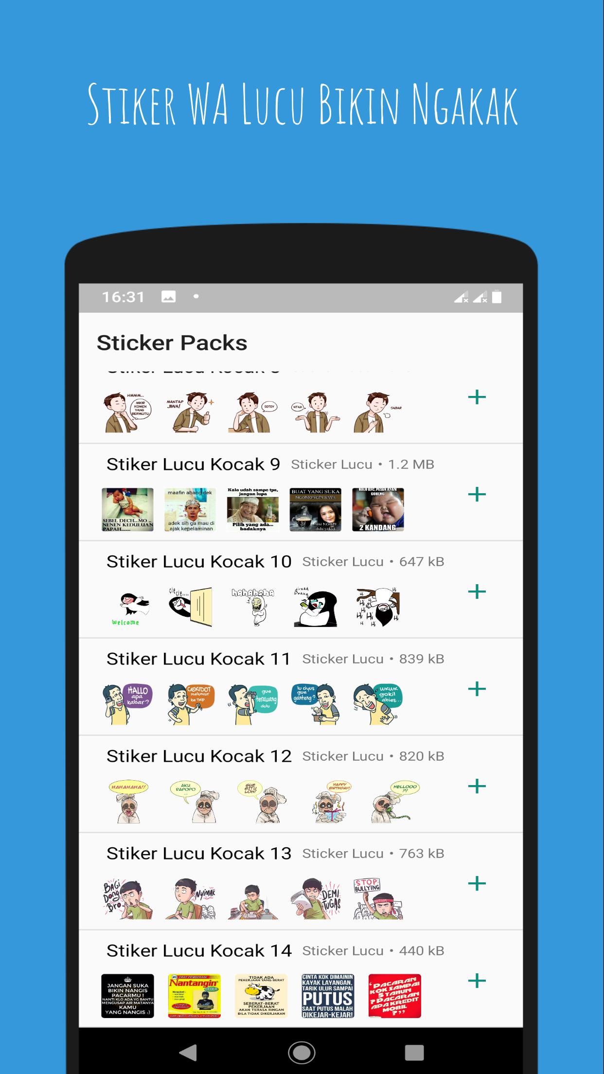 Stiker Wa Lucu Bikin Ngakak For Android Apk Download