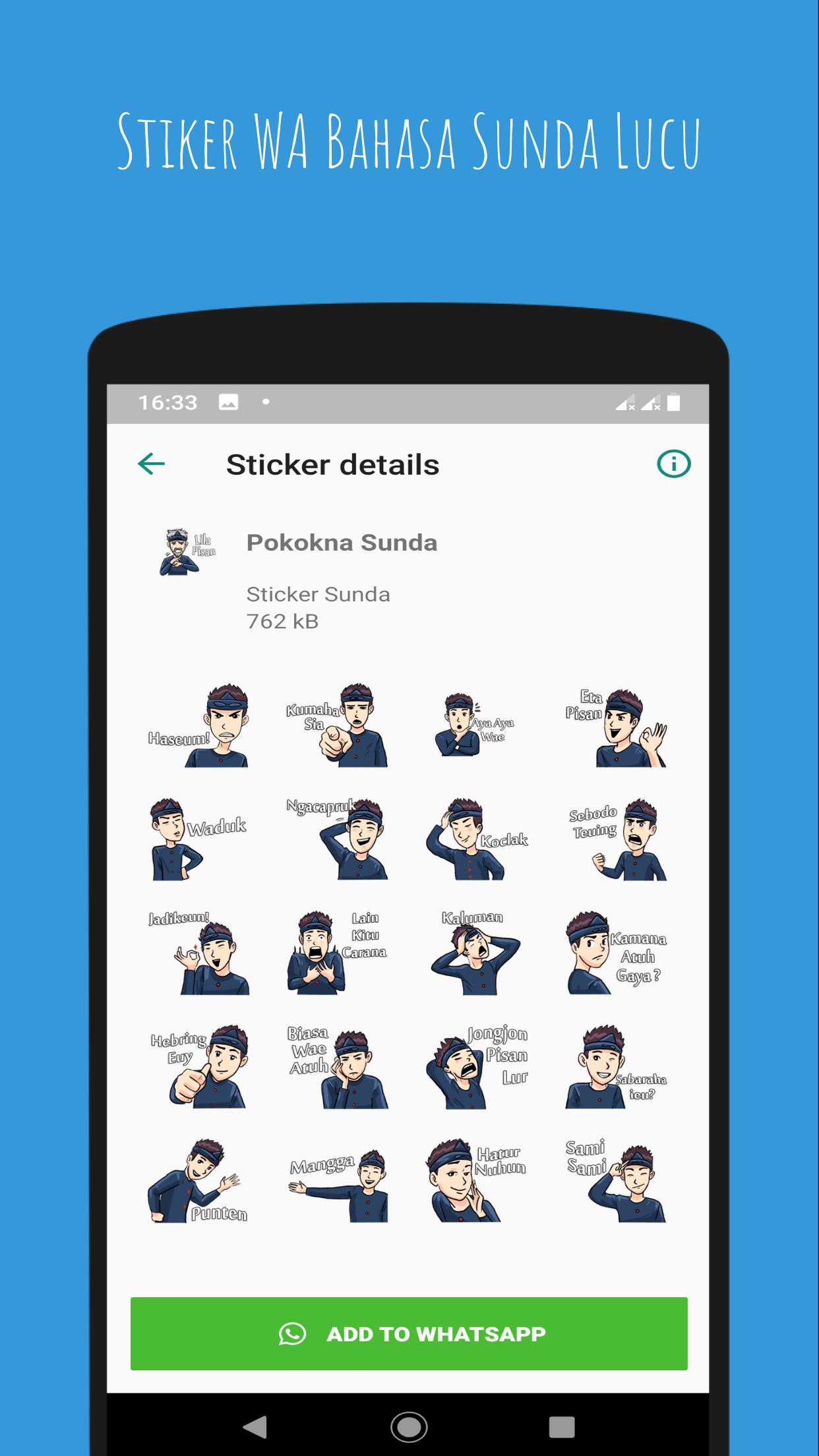 Stiker Wa Bahasa Sunda Lucu For Android Apk Download