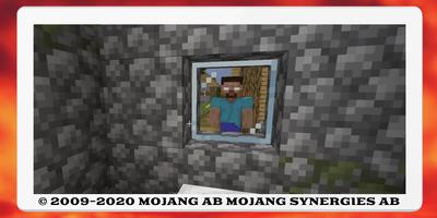 Mod herobrine épique Affiche