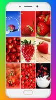 Strawberry Wallpaper HD plakat