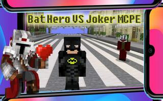 Joker vs Bat Mod Minecraft الملصق
