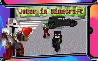 Joker vs Bat Mod Minecraft تصوير الشاشة 1