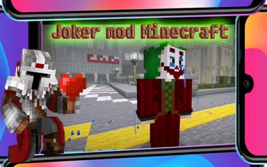 Joker vs Bat Mod Minecraft APK 下載