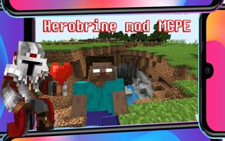 Mod Herobrine Minecraft تصوير الشاشة 1