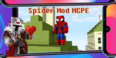 🕷️ Spider Superhero Mod for Minecraft poster