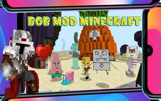 🧽 Bob Mod Minecraft Affiche