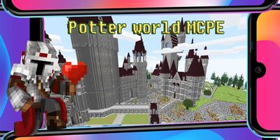 Harry Potter mod Minecraft plakat
