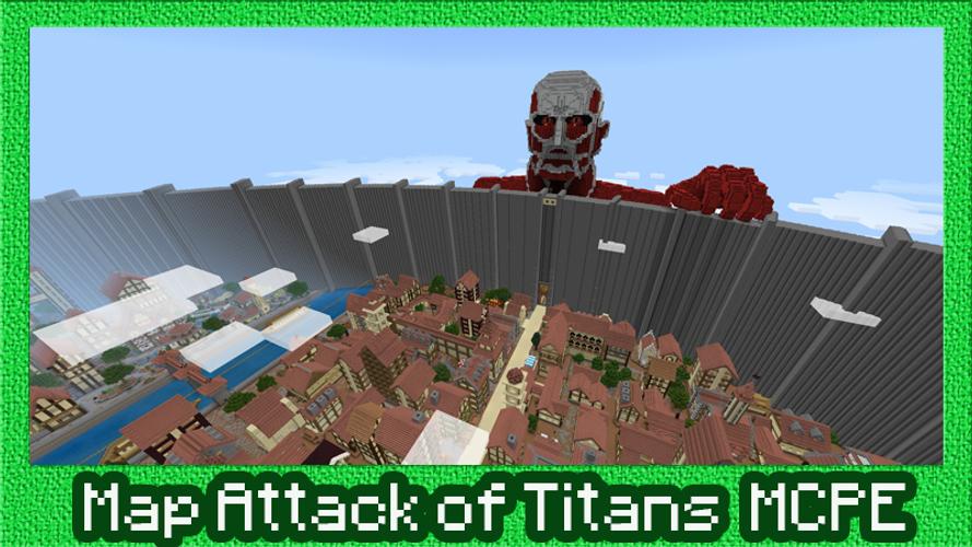 Attack Of Titans Mod for Minecraft & Aot Map APK for Android Download