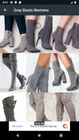Gray Boots Womens 截图 1